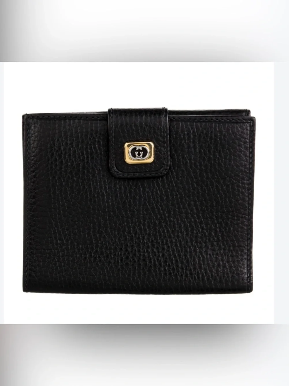 Gucci Black Leather Men's Wallet - Sleek Travel Wallet